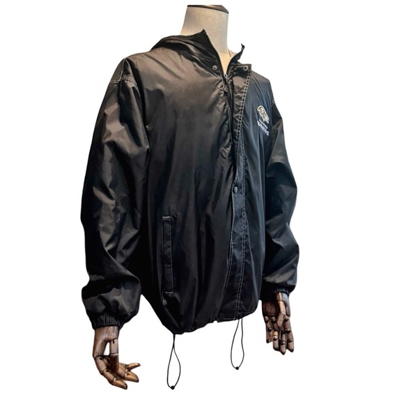 NFL Team Apparel Men’s Quilted Jacket w/ Hood. Black. Large - Picture 2 of 11